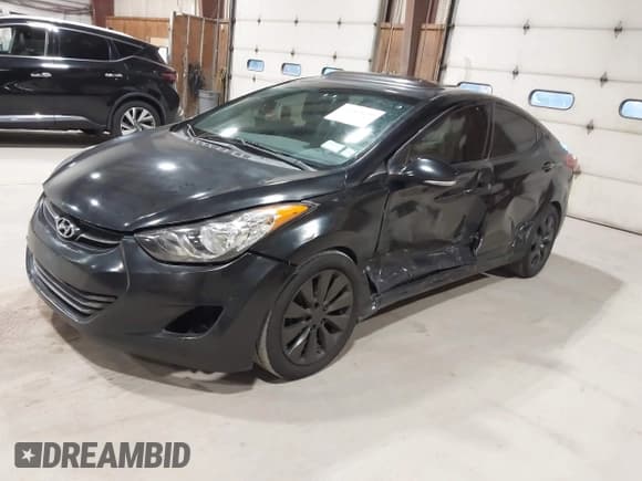 ✅ 2013 Hyundai Elantra GLS • VIN: KMHDH4AE9DU008412 • Lot: 43469619. Listed on IAAI with 177,077 mi. Free auction sales archive from the USA and detailed vehicle history report at DreamBid. Image 2.