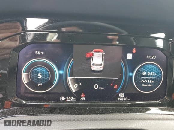 ✅ 2023 Volkswagen Golf GTI Autobahn • VIN: WVWWA7CDXPW210739 • Lot: 52376055. Listed on Copart with 19,820 mi. Free auction sales archive from the USA and detailed vehicle history report at DreamBid. Image 9.