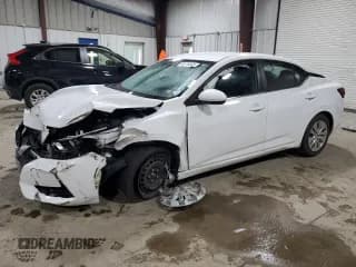 ✅ 2021 Nissan Sentra S • VIN: 3N1AB8BV1MY318164 • Lot: 91218345. Wystawiony na Copart z przebiegiem 55 138 mil. Bezpłatny archiwum sprzedaży aukcyjnych z USA i szczegółowy raport historii pojazdu na DreamBid. Zdjęcie 1.