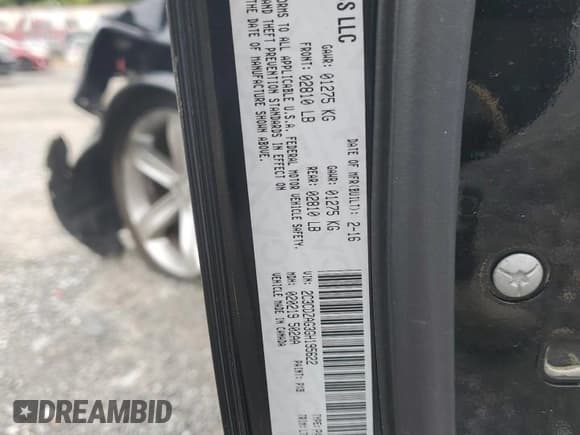 ✅ 2016 Dodge Challenger SXT • VIN: 2C3CDZAG3GH195622 • Lot: 71914985. Wystawiony na Copart z przebiegiem Nie podano. Bezpłatny archiwum sprzedaży aukcyjnych z USA i szczegółowy raport historii pojazdu na DreamBid. Zdjęcie 12.