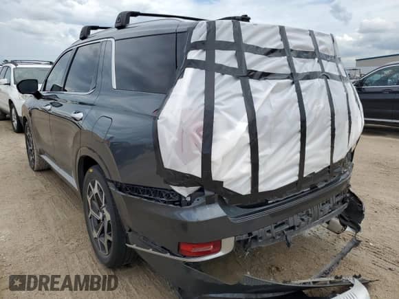 2022 Hyundai Palisade Calligraphy с VIN KM8R7DHE2NU347495, выставлен на аукционе Copart как лот 69060594 с пробегом 64 154 миль миль и Списание • Salvage title. История ставок и продаж доступна на DreamBid. Изображение 2.