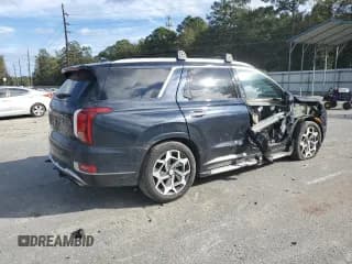 ✅ 2021 Hyundai Palisade Calligraphy • VIN: KM8R7DHE4MU228183 • Лот: 82527594. Опубликован ранее на Copart с пробегом 90 446 миль. Бесплатный доступ к архиву аукционных продаж из США и подробный отчёт об истории автомобиля на DreamBid. Изображение 3.