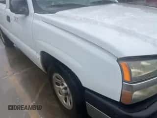 2005 Chevrolet Silverado 1500 Work Truck z VIN 1GCEC14X85Z198131, wystawiony jako IAAI lot #43077804 z przebiegiem 55 095 mil mil oraz . Historia ofert i sprzedaży dostępna na DreamBid. Obrazek 1.