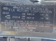 ✅ 2007 Kia Rondo EX • VIN: KNAFG526677080844 • Лот: 42242066. Опубликован ранее на IAAI с пробегом 163 936 миль. Бесплатный доступ к архиву аукционных продаж из США и подробный отчёт об истории автомобиля на DreamBid. Изображение 9.