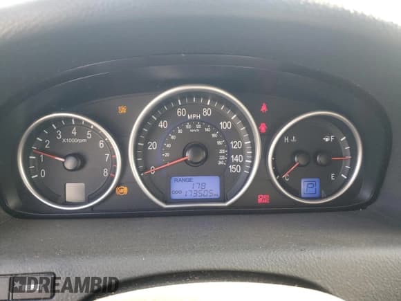 ✅ 2008 Hyundai Veracruz GLS • VIN: KM8NU13C58U057493 • Lot: 91486975. Listed on Copart with 173,505 mi. Free auction sales archive from the USA and detailed vehicle history report at DreamBid. Image 9.