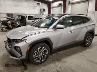 ✅ 2025 Hyundai Tucson Limited • VIN: KM8JEDD11SU329734 • Lot: 80560125. Listed on Copart with 3,449 mi. Free auction sales archive from the USA and detailed vehicle history report at DreamBid. Image 1.