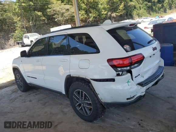 2019 Jeep Grand Cherokee Trailhawk with VIN 1C4RJFLT4KC537887, listed as a Copart auction lot 70942445 with 120,635 mi miles and Salvage title. Bid and sale history available at DreamBid. Image 2.