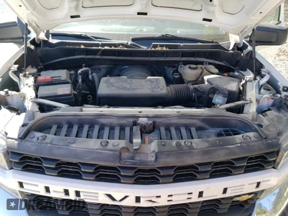 ✅ 2020 Chevrolet Silverado 1500 Work Truck • VIN: 3GCNWAEF0LG272832 • Lot: 75406554. Listed on Copart with 89,085 mi. Free auction sales archive from the USA and detailed vehicle history report at DreamBid. Image 11.