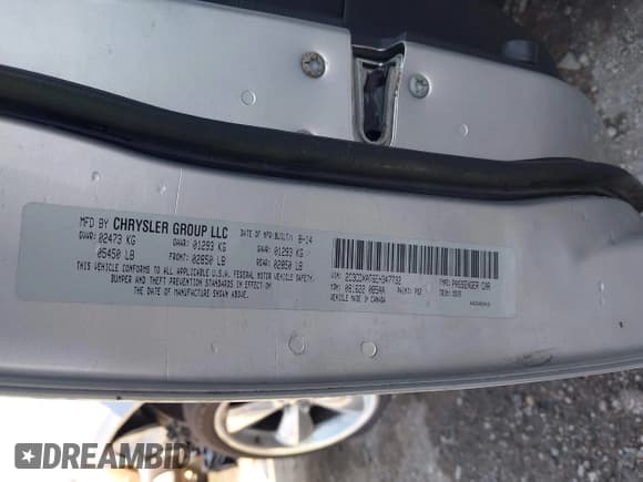 ✅ 2014 Dodge Charger Police • VIN: 2C3CDXAT6EH347732 • Lot: 43388299. Listed on IAAI with 144,952 mi. Free auction sales archive from the USA and detailed vehicle history report at DreamBid. Image 9.