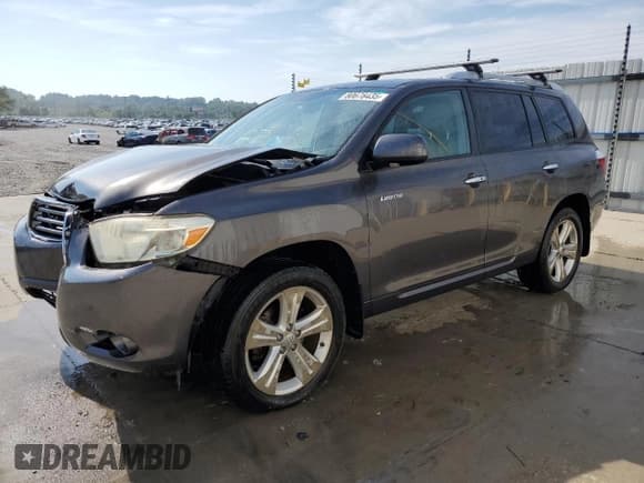 ✅ 2009 Toyota Highlander Limited • VIN: JTEES42A992117800 • Лот: 80678435. Опубликован ранее на Copart с пробегом 169 069 миль. Бесплатный доступ к архиву аукционных продаж из США и подробный отчёт об истории автомобиля на DreamBid. Изображение 1.