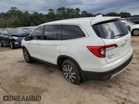 ✅ 2019 Honda Pilot EX-L • VIN: 5FNYF5H43KB007793 • Lot: 80502344. Listed on Copart with 105,475 mi. Free auction sales archive from the USA and detailed vehicle history report at DreamBid. Image 2.
