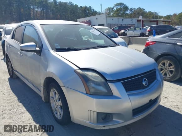 ✅ 2012 Nissan Sentra 2.0 • VIN: 3N1AB6AP2CL658412 • Lot: 43680236. Listed on IAAI with 196,001 mi. Free auction sales archive from the USA and detailed vehicle history report at DreamBid. Image 1.