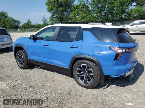 ✅ 2025 Chevrolet Equinox AWD ACTIV • VIN: 3GNAXSEG6SL223190 • Lot: 62181745. Wystawiony na Copart z przebiegiem 3 898 mil. Bezpłatny archiwum sprzedaży aukcyjnych z USA i szczegółowy raport historii pojazdu na DreamBid. Zdjęcie 2.