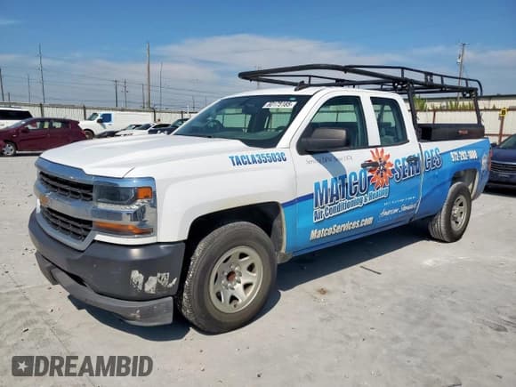✅ 2019 Chevrolet Silverado 1500 Work Truck • VIN: 2GCRCNEC0K1230630 • Lot: 80175185. Wystawiony na Copart z przebiegiem 81 281 mil. Bezpłatny archiwum sprzedaży aukcyjnych z USA i szczegółowy raport historii pojazdu na DreamBid. Zdjęcie 1.