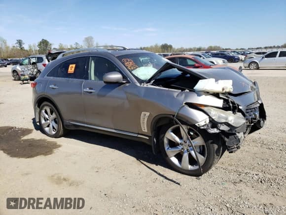 ✅ 2009 Infiniti FX • VIN: JNRBS18W29M200577 • Lot: 82656743. Listed on Copart with Not provided. Free auction sales archive from the USA and detailed vehicle history report at DreamBid. Image 4.