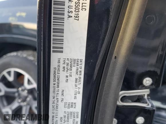 ✅ 2023 Jeep Wagoneer Series III • VIN: 1C4SJSDP6PS503197 • Lot: 41888325. Wystawiony na Copart z przebiegiem 8 669 mil. Bezpłatny archiwum sprzedaży aukcyjnych z USA i szczegółowy raport historii pojazdu na DreamBid. Zdjęcie 14.