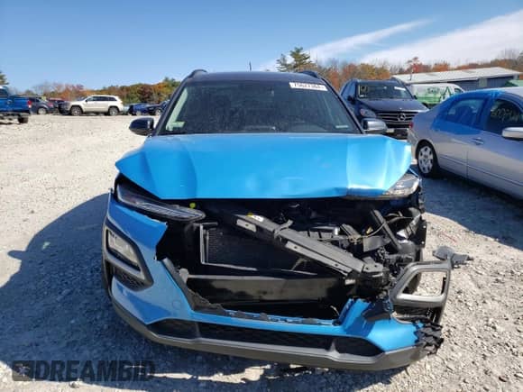 2018 Hyundai Kona SEL with VIN KM8K2CAA4JU145110, listed as a Copart auction lot 75627364 with 46,001 mi miles and Salvage title. Bid and sale history available at DreamBid. Image 5.