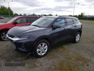 2022 Chevrolet Blazer LT with VIN 3GNKBHR45NS188755, listed as a Copart auction lot 38029724 with 10,280 mi miles and Clean title. Bid and sale history available at DreamBid. Image 1.