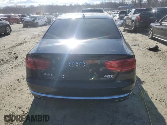 ✅ 2013 Audi A8 4.0L • VIN: WAUR2AFD5DN009509 • Лот: 41412805. Опубликован ранее на Copart с пробегом 33 917 миль. Бесплатный доступ к архиву аукционных продаж из США и подробный отчёт об истории автомобиля на DreamBid. Изображение 6.