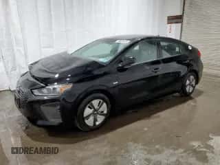2017 Hyundai Ioniq Blue z VIN KMHC65LCXHU057532, wystawiony jako Copart lot #59626424 z przebiegiem 125 922 mil mil oraz Szkoda całkowita • Salvage title. Historia ofert i sprzedaży dostępna na DreamBid. Obrazek 1.
