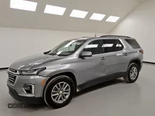 ✅ 2023 Chevrolet Traverse LT Cloth • VIN: 1GNEVMKW4PJ221693 • Lot: 92075415. Listed on Copart with 378,718 mi. Free auction sales archive from the USA and detailed vehicle history report at DreamBid. Image 1.