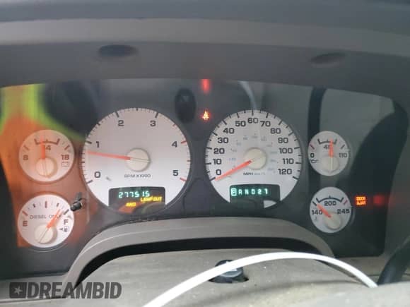 2005 Dodge 3500 SLT z VIN 3D7MS48C45G812461, wystawiony jako Copart lot #78489944 z przebiegiem 277 515 mil mil oraz Szkoda całkowita • Salvage title. Historia ofert i sprzedaży dostępna na DreamBid. Obrazek 9.