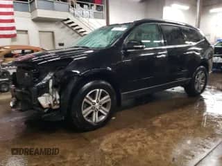 2017 Chevrolet Traverse LT z VIN 1GNKVHKD5HJ181134, wystawiony jako Copart lot #83087784 z przebiegiem 98 133 mil mil oraz Szkoda całkowita • Salvage title. Historia ofert i sprzedaży dostępna na DreamBid. Obrazek 1.