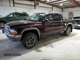 ✅ 2004 Dodge Dakota SLT • VIN: 1D7HG48N84S675049 • Lot: 87290724. Wystawiony na Copart z przebiegiem 119 765 mil. Bezpłatny archiwum sprzedaży aukcyjnych z USA i szczegółowy raport historii pojazdu na DreamBid. Zdjęcie 1.
