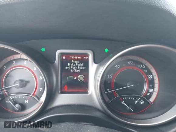 ✅ 2017 Dodge Journey Crossroad Plus • VIN: 3C4PDDGG8HT696084 • Lot: 42822588. Listed on IAAI with 73,368 mi. Free auction sales archive from the USA and detailed vehicle history report at DreamBid. Image 7.