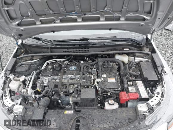 ✅ 2022 Toyota Corolla Hybrid LE • VIN: JTDEAMDE3NJ045628 • Lot: 43593704. Wystawiony na IAAI z przebiegiem 46 758 mil. Bezpłatny archiwum sprzedaży aukcyjnych z USA i szczegółowy raport historii pojazdu na DreamBid. Zdjęcie 10.