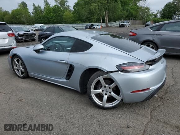 ✅ 2018 Porsche 718 Cayman • VIN: WP0AA2A89JK260727 • Лот: 55943974. Опубликован ранее на Copart с пробегом 49 441 миль. Бесплатный доступ к архиву аукционных продаж из США и подробный отчёт об истории автомобиля на DreamBid. Изображение 2.