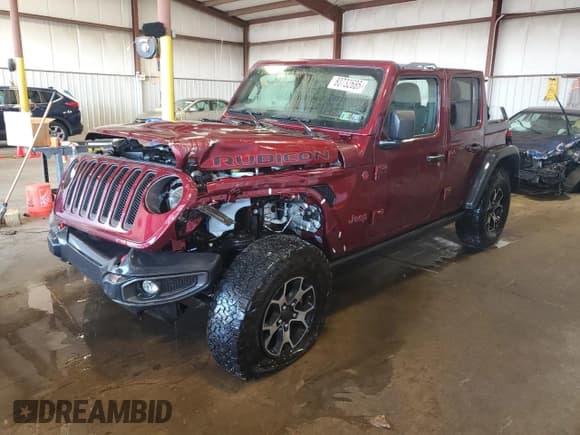 ✅ 2021 Jeep Wrangler Unlimited Rubicon • VIN: 1C4HJXFN9MW650024 • Lot: 80732685. Listed on Copart with Not provided. Free auction sales archive from the USA and detailed vehicle history report at DreamBid. Image 1.