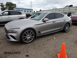 ✅ 2022 Genesis G70 2.0T • VIN: KMTG34TA5NU102087 • Лот: 66526435. Опубликован ранее на Copart с пробегом 39 390 миль. Бесплатный доступ к архиву аукционных продаж из США и подробный отчёт об истории автомобиля на DreamBid. Изображение 1.