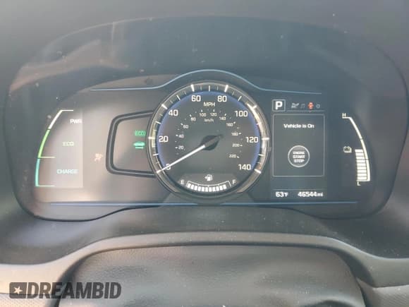 ✅ 2017 Hyundai Ioniq Blue • VIN: KMHC65LCXHU036650 • Lot: 53125015. Wystawiony na Copart z przebiegiem 46 544 mil. Bezpłatny archiwum sprzedaży aukcyjnych z USA i szczegółowy raport historii pojazdu na DreamBid. Zdjęcie 9.