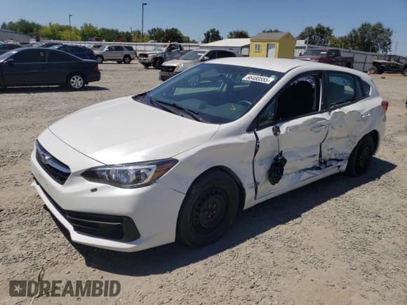 ✅ 2021 Subaru Impreza • VIN: 4S3GTAB64M3714859 • Лот: 66480555. Опубликован ранее на Copart с пробегом 35 204 миль. Бесплатный доступ к архиву аукционных продаж из США и подробный отчёт об истории автомобиля на DreamBid. Изображение 1.