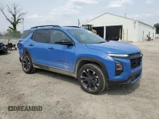 ✅ 2025 Chevrolet Equinox AWD RS • VIN: 3GNAXTEG5SL203258 • Lot: 59223085. Wystawiony na Copart z przebiegiem 5 417 mil. Bezpłatny archiwum sprzedaży aukcyjnych z USA i szczegółowy raport historii pojazdu na DreamBid. Zdjęcie 4.