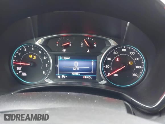 ✅ 2022 Chevrolet Equinox RS • VIN: 2GNAXWEV9N6123308 • Lot: 43661444. Listed on IAAI with 19,338 mi. Free auction sales archive from the USA and detailed vehicle history report at DreamBid. Image 7.