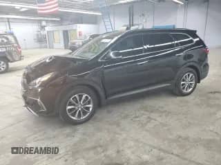 2019 Hyundai Santa Fe SE with VIN KM8SNDHF0KU311686, listed as a Copart auction lot 60961685 with 62,917 mi miles and Salvage title. Bid and sale history available at DreamBid. Image 1.