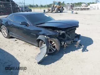 ✅ 2015 Chevrolet Camaro LS • VIN: 2G1FB1E33F9110948 • Lot: 43151145. Listed on IAAI with 144,412 mi. Free auction sales archive from the USA and detailed vehicle history report at DreamBid. Image 1.