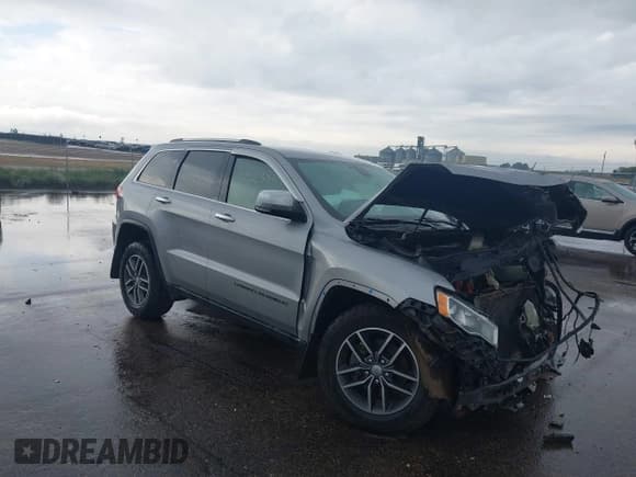 ✅ 2018 Jeep Grand Cherokee Limited • VIN: 1C4RJFBG3JC297007 • Lot: 43265721. Wystawiony na IAAI z przebiegiem 98 846 mil. Bezpłatny archiwum sprzedaży aukcyjnych z USA i szczegółowy raport historii pojazdu na DreamBid. Zdjęcie 1.