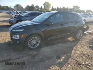 2018 Hyundai Kona SEL with VIN KM8K22AA9JU086338, listed as a Copart auction lot 71427725 with 91,636 mi miles and Salvage title. Bid and sale history available at DreamBid. Image 1.