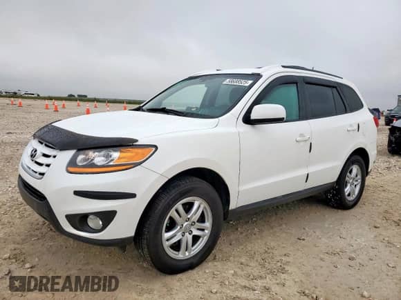 2010 Hyundai Santa Fe GL with VIN 5NMSGDAG8AH359573, listed as a Copart auction lot 58688525 with 208,591 mi miles and Salvage title. Bid and sale history available at DreamBid. Image 1.