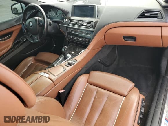 ✅ 2013 BMW 6 Series 650i • VIN: WBAYP9C53DDW21402 • Lot: 61458055. Listed on Copart with 90,694 mi. Free auction sales archive from the USA and detailed vehicle history report at DreamBid. Image 8.