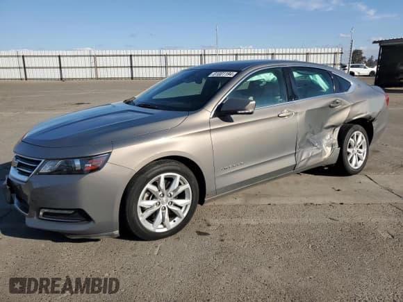 ✅ 2018 Chevrolet Impala LT • VIN: 2G1105S37J9100637 • Лот: 81001194. Опубликован ранее на Copart с пробегом 88 505 миль. Бесплатный доступ к архиву аукционных продаж из США и подробный отчёт об истории автомобиля на DreamBid. Изображение 1.