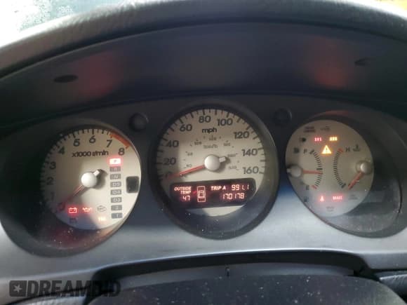 ✅ 2001 Acura CL Type S • VIN: 19UYA42701A003995 • Lot: 43134755. Listed on Copart with 170,178 mi. Free auction sales archive from the USA and detailed vehicle history report at DreamBid. Image 9.