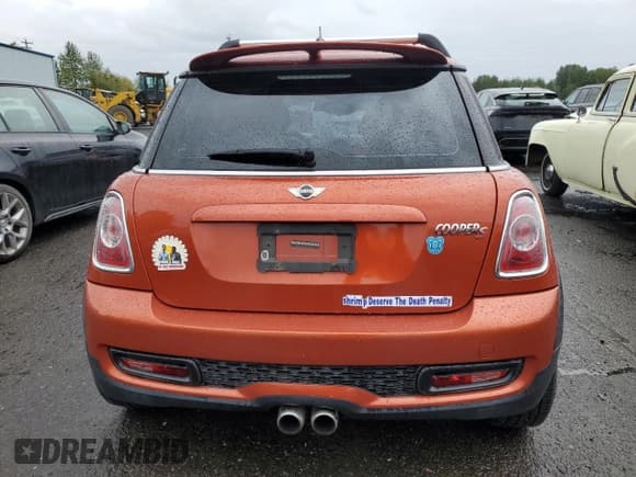✅ 2011 MINI Hardtop S • VIN: WMWSV3C59BTY11751 • Lot: 84928125. Listed on Copart with 118,260 mi. Free auction sales archive from the USA and detailed vehicle history report at DreamBid. Image 6.