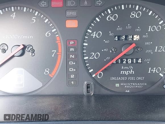 ✅ 1998 Acura CL • VIN: 19UYA3245WL000750 • Lot: 41987675. Listed on IAAI with 212,914 mi. Free auction sales archive from the USA and detailed vehicle history report at DreamBid. Image 7.