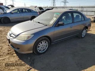 ✅ 2004 Honda Civic LX • VIN: 2HGES16564H630584 • Lot: 91143695. Listed on Copart with 205,576 mi. Free auction sales archive from the USA and detailed vehicle history report at DreamBid. Image 1.