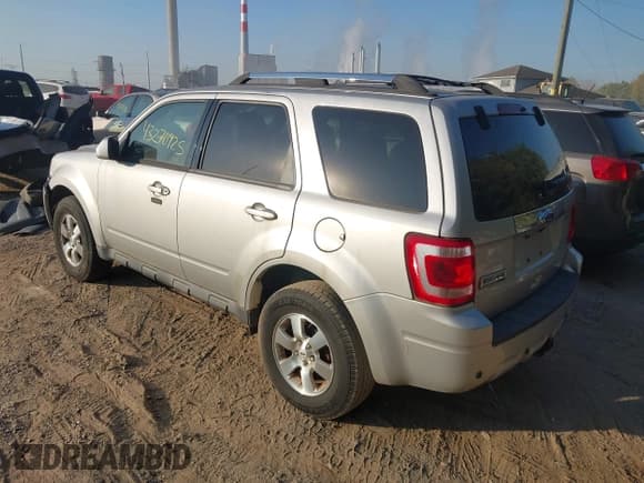 ✅ 2010 Ford Escape Limited • VIN: 1FMCU0EG5AKA05302 • Lot: 43270925. Listed on IAAI with Not provided. Free auction sales archive from the USA and detailed vehicle history report at DreamBid. Image 3.