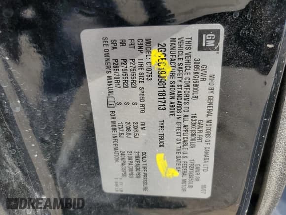 ✅ 2008 Chevrolet Silverado 1500 2LT • VIN: 2GCEC19J981181713 • Lot: 74697924. Wystawiony na Copart z przebiegiem 282 368 mil. Bezpłatny archiwum sprzedaży aukcyjnych z USA i szczegółowy raport historii pojazdu na DreamBid. Zdjęcie 14.